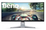 BENQ 35" EX3501R VA LED, изогнутый 1800R, 3440х1440, 21:9, 12(4)ms, 300cd/m2, 20M:1, 178°/178°,HDMI2.0*2/ DP1.4/ USB3.0*2/ USB-Type C (3.1 Gen2, no Power Delivery Function) x 1)/ Headphone jack, Tilt, , 